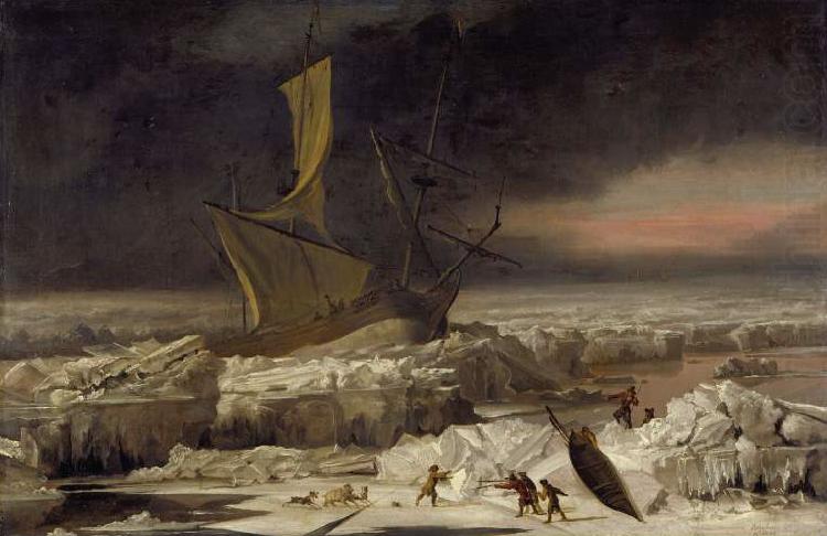 Abraham Hondius Arctic Adventure china oil painting image